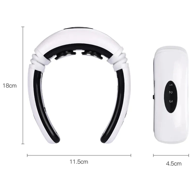 RelaxPulse: Electric Neck Massager for Muscle Relief