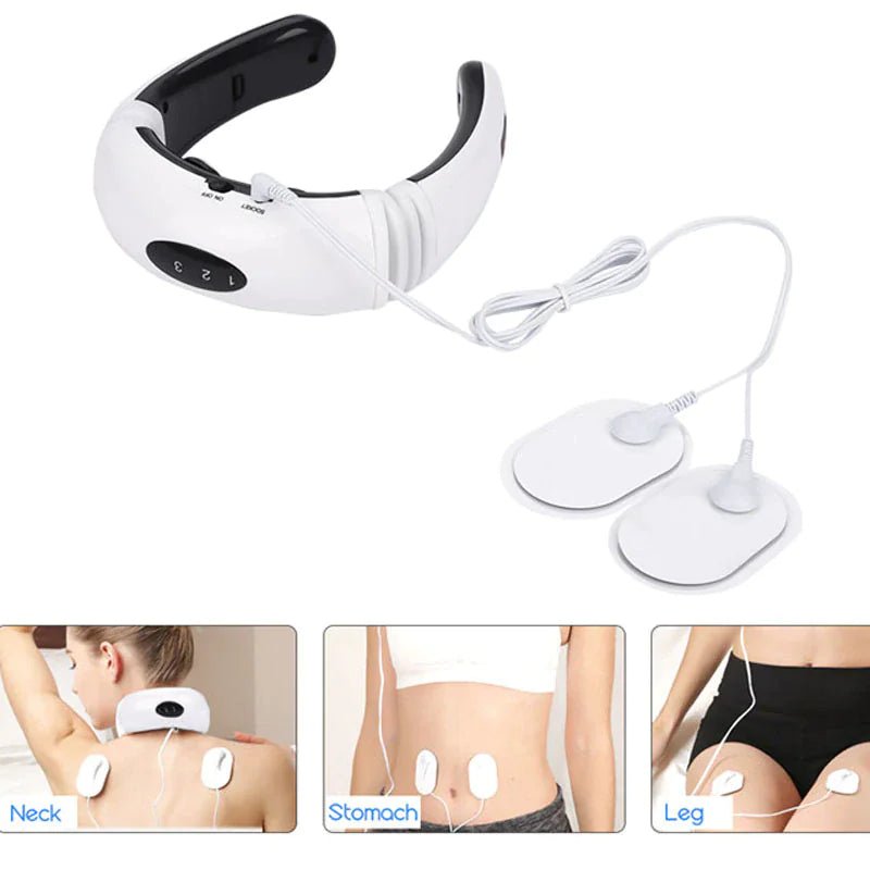 RelaxPulse: Electric Neck Massager for Muscle Relief