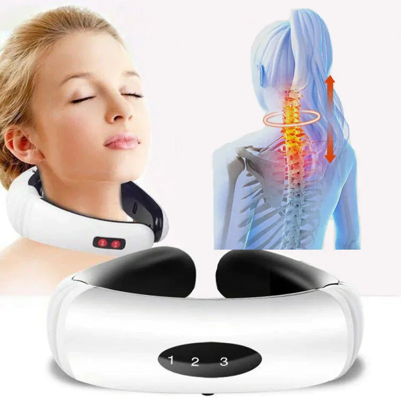 RelaxPulse: Electric Neck Massager for Muscle Relief
