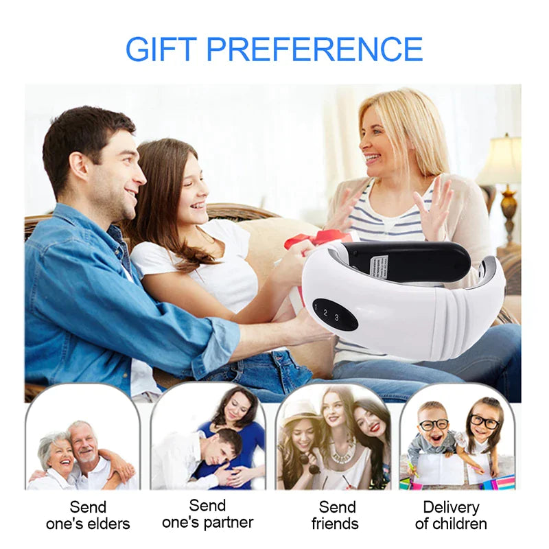 RelaxPulse: Electric Neck Massager for Muscle Relief